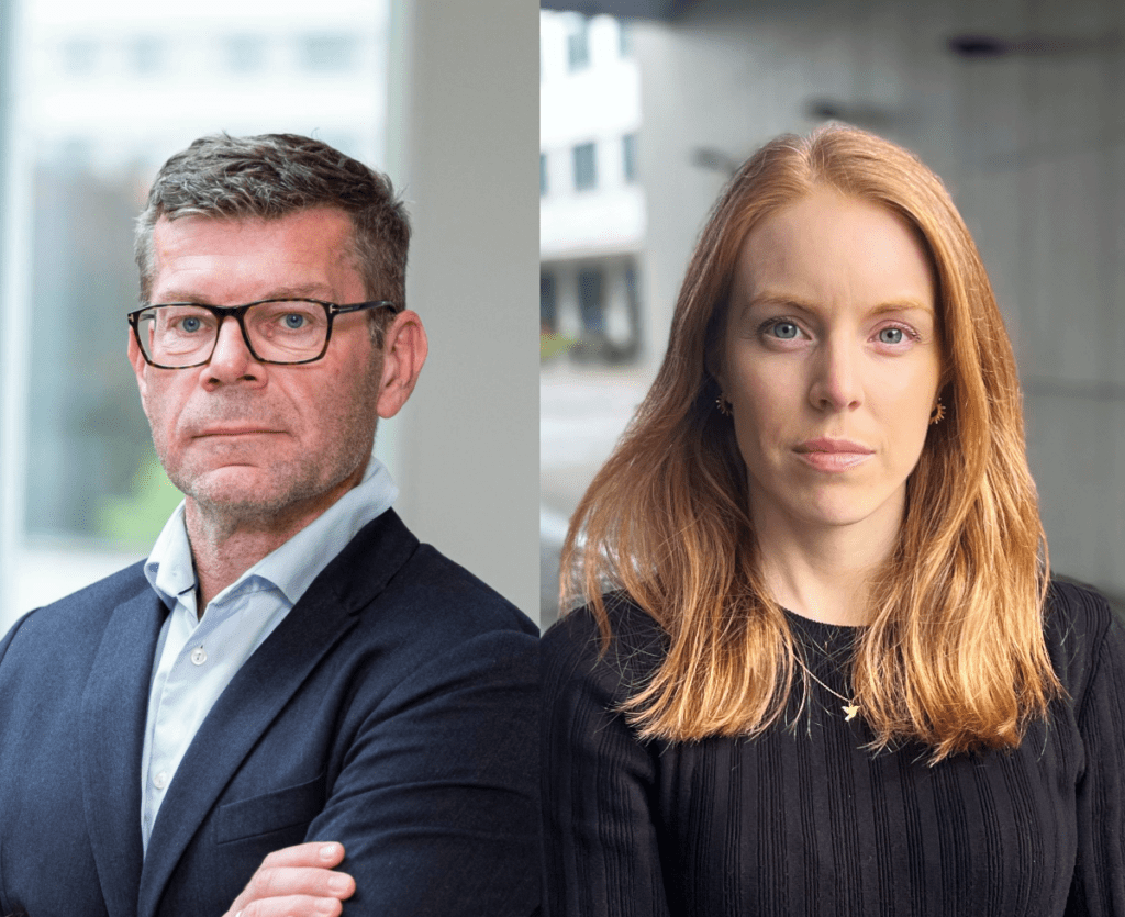 Portrettbilde av Gjermund Nese og Line Djupvik Andersen
